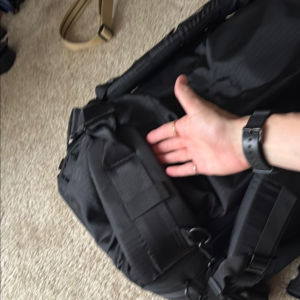 Black Camera Backpack - Picture 6 of 12